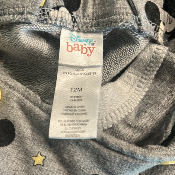 MICKEY MOUSE OVERALLS 12M - Picture 3 of 3